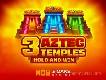 3 Aztec Temples Game Card